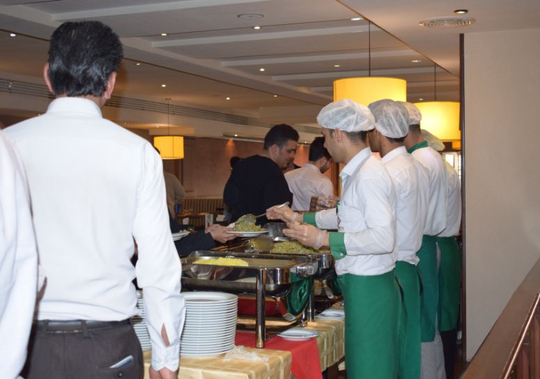 نمونه مراسم برگزار شده در رستوران مارلین