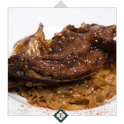 Lamb neck in garlic and onion (Shandizi style)