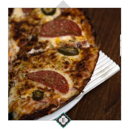 Pepperoni salami and marinara sauce