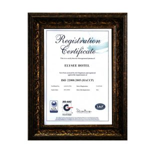 جوایز و افتخارات هتل الیزه؛ نتیجه تعهد به کیفیت